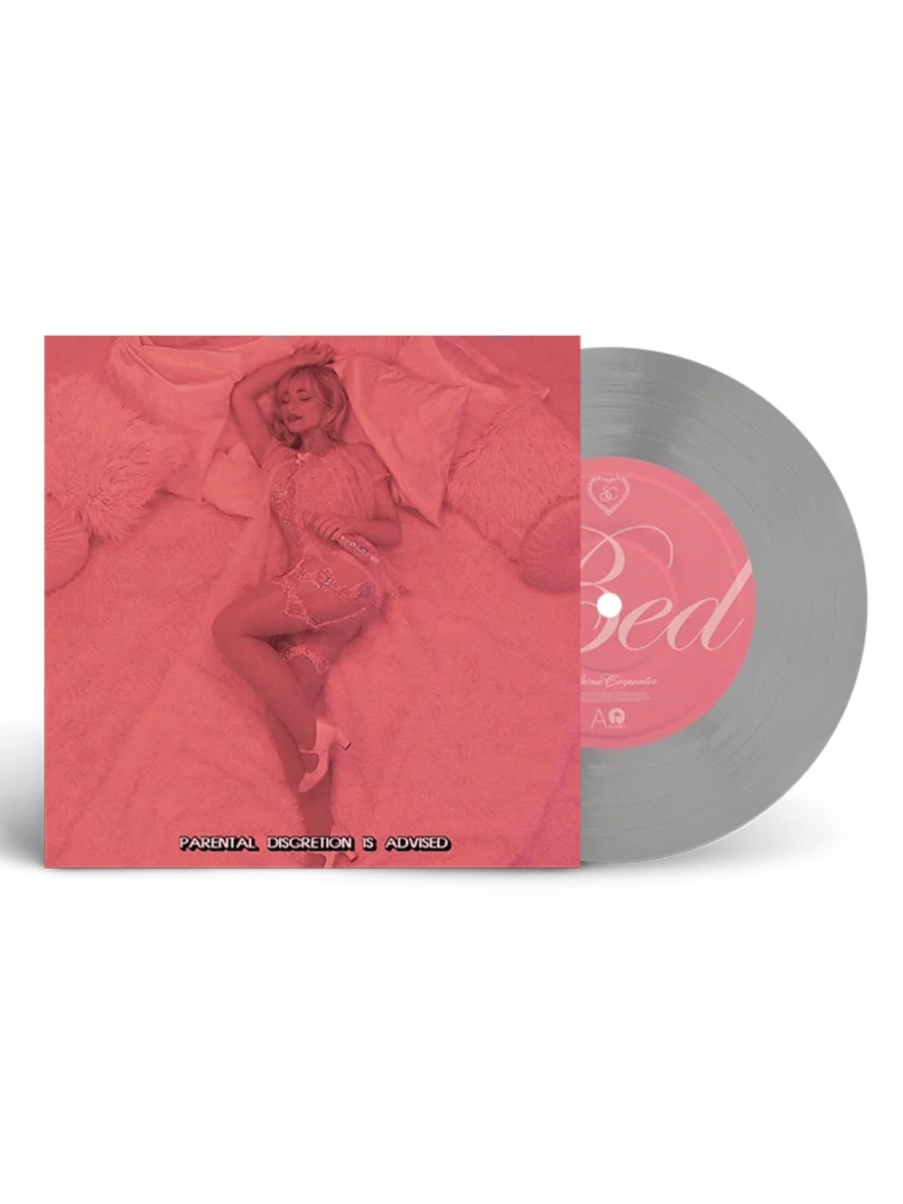 Sabrina Carpenter - Bed Chem Silver 7” Vinyl